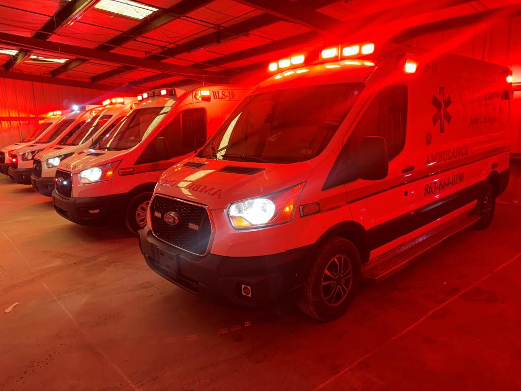 Critical Care Ambulance Service by Go Logix Ambulance Polk County